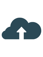 Upload Icon in grün